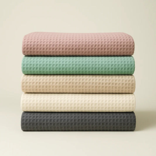 Snoozr Waffle Blanket – Ultra Soft & Breathable